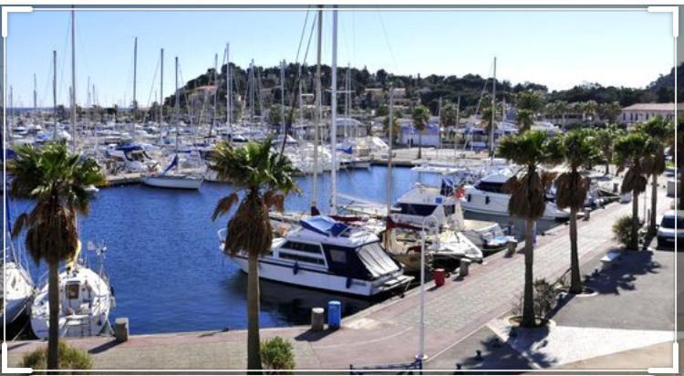CAVALAIRE vue MER au loin MAISONNETTE TOUT ÉQUIPÉE POUR 4 PERSONNES AVEC PISCINE CLIM WIFI VÉLOS TV BARBECUES Exterior foto